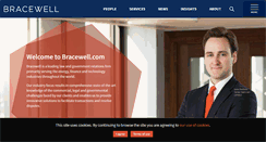 Desktop Screenshot of bracewell.com